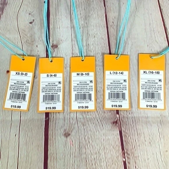 KONA Sol Spaghetti Strap Floral Print Bikini Top Size Small 4-6 NWT - Picture 9 of 10